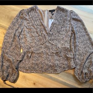 Patterned blouse from dynamite